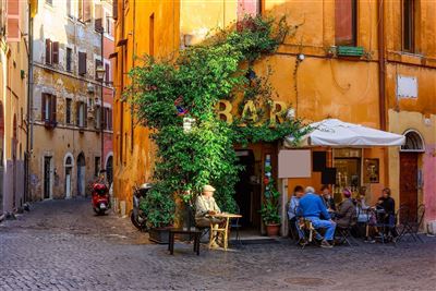 Italien Rom Stadtviertel Trastevere